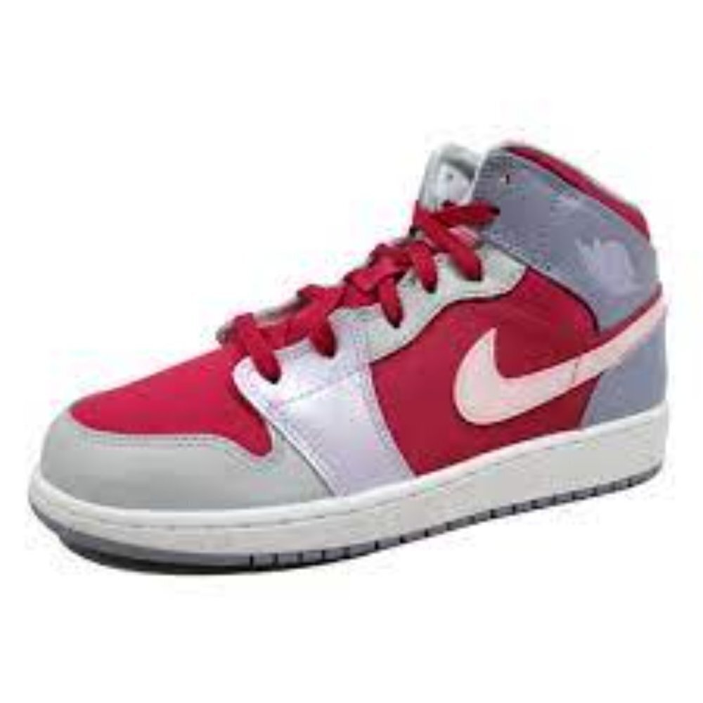 Air Jordan 1 Mid GG 'Hyper Fuchsia' 2013 Women's Basketball Sneaker 555112-609